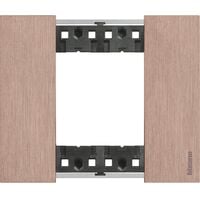 Placca BTicino Living Now COLORE RAME KA4802ZM Placca BTicino Living Now COLORE RAME KA4802ZM